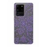 PrintiFy Samsung Galaxy S20 Ultra ile Uyumlu Kapak Nostalji Desen - D Tasarımlı 1mm Fit Şeffaf Silikon Kılıf