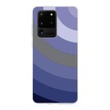 PrintiFy Samsung Galaxy S20 Ultra ile Uyumlu Kapak Renk Cümbüşü D Lila Tasarımlı 1mm Fit Şeffaf Silikon Kılıf