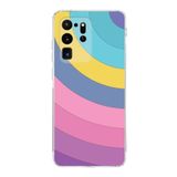 PrintiFy Samsung Galaxy S20 Ultra Uyumlu Kamera Korumalı Kapak Renk Cümbüşü B Tasarımlı Şeffaf Kılıf