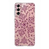 PrintiFy Samsung Galaxy S21 ile Uyumlu Kapak Nostalji Desen - F Tasarımlı 1mm Fit Şeffaf Silikon Kılıf