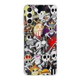 PrintiFy Samsung Galaxy S21 Plus ile Uyumlu Kapak Anime Tasarımlı 1mm Fit Şeffaf Silikon Kılıf