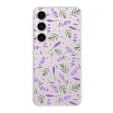 PrintiFy Samsung Galaxy S23 Plus ile Uyumlu 1mm Slim Fit Water Color 3 Baskılı Şeffaf Kılıf