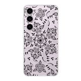 PrintiFy Samsung Galaxy S23 Plus Uyumlu Kamera Korumalı Kapak Nostalji Desen B Tasarımlı Şeffaf Kılıf