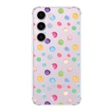 PrintiFy Samsung Galaxy S23 Plus Uyumlu Water Color 6 Baskılı Şeffaf Köşe Korumalı Antişok Kılıf