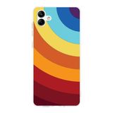 Printify Samsung Galaxy S24 Plus Kamera Korumalı Kapak Renk Cümbüşü Tasarımlı Şeffaf Kılıf