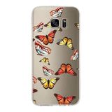 PrintiFy Samsung Galaxy S7 Edge ile Uyumlu 1mm Slim Fit Water Color 2 Baskılı Şeffaf Kılıf