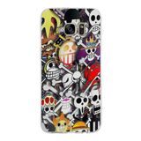 PrintiFy Samsung Galaxy S7 Edge ile Uyumlu Kapak Anime Tasarımlı 1mm Fit Şeffaf Silikon Kılıf