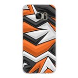 PrintiFy Samsung Galaxy S7 Edge ile Uyumlu Kapak Grafiti Style Tasarımlı 1mm Fit Şeffaf Silikon Kılıf