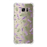 PrintiFy Samsung Galaxy S7 Edge Uyumlu Water Color 3 Baskılı Şeffaf Köşe Korumalı Antişok Kılıf