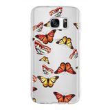 PrintiFy Samsung Galaxy S7 ile Uyumlu 1mm Slim Fit Water Color 2 Baskılı Şeffaf Kılıf