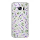 PrintiFy Samsung Galaxy S7 ile Uyumlu 1mm Slim Fit Water Color 3 Baskılı Şeffaf Kılıf