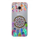 PrintiFy Samsung Galaxy S8 ile Uyumlu 1mm Slim Fit Nazar Boncuğu 6 Baskılı Şeffaf Kılıf