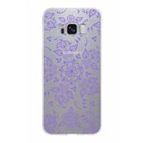 PrintiFy Samsung Galaxy S8 ile Uyumlu Kapak Nostalji Desen - D Tasarımlı 1mm Fit Şeffaf Silikon Kılıf