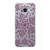 PrintiFy Samsung Galaxy S8 ile Uyumlu Kapak Nostalji Desen - F Tasarımlı 1mm Fit Şeffaf Silikon Kılıf