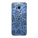 PrintiFy Samsung Galaxy S8 Plus ile Uyumlu Kapak Nostalji Desen - B Tasarımlı 1mm Fit Şeffaf Silikon Kılıf