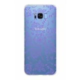 PrintiFy Samsung Galaxy S8 Plus ile Uyumlu Kapak Nostalji Desen - D Tasarımlı 1mm Fit Şeffaf Silikon Kılıf