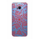 PrintiFy Samsung Galaxy S8 Plus ile Uyumlu Kapak Nostalji Desen - E Tasarımlı 1mm Fit Şeffaf Silikon Kılıf