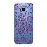 PrintiFy Samsung Galaxy S8 Plus ile Uyumlu Kapak Nostalji Desen - F Tasarımlı 1mm Fit Şeffaf Silikon Kılıf