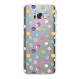 PrintiFy Samsung Galaxy S8 Plus ile Uyumlu Water Color 6 Kamera Korumalı Şeffaf Kılıf
