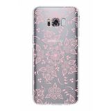 PrintiFy Samsung Galaxy S8 Plus Uyumlu Kamera Korumalı Kapak Nostalji Desen C Tasarımlı Şeffaf Kılıf