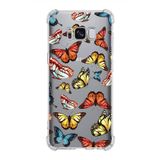 PrintiFy Samsung Galaxy S8 Plus Uyumlu Water Color 2 Baskılı Şeffaf Köşe Korumalı Antişok Kılıf