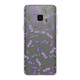 PrintiFy Samsung Galaxy S9 ile Uyumlu 1mm Slim Fit Water Color 3 Baskılı Şeffaf Kılıf