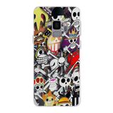 PrintiFy Samsung Galaxy S9 ile Uyumlu Kapak Anime Tasarımlı 1mm Fit Şeffaf Silikon Kılıf