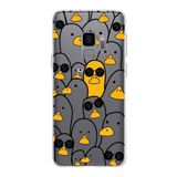 PrintiFy Samsung Galaxy S9 ile Uyumlu Kapak Duck Tasarımlı 1mm Fit Şeffaf Silikon Kılıf