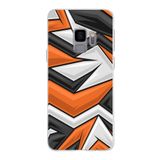 PrintiFy Samsung Galaxy S9 ile Uyumlu Kapak Grafiti Style Tasarımlı 1mm Fit Şeffaf Silikon Kılıf