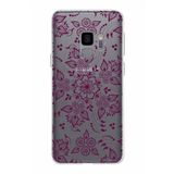 PrintiFy Samsung Galaxy S9 ile Uyumlu Kapak Nostalji Desen - F Tasarımlı 1mm Fit Şeffaf Silikon Kılıf