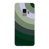 PrintiFy Samsung Galaxy S9 ile Uyumlu Kapak Renk Cümbüşü C Haki Tasarımlı 1mm Fit Şeffaf Silikon Kılıf