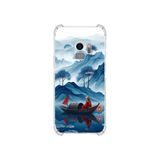 PrintiFy Samsung Galaxy S9 ile Uyumlu Simya Serisi Sonsuz Akış Tasarımlı Uv Baskılı Köşe Korumalı Antişok Kılıf