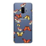 PrintiFy Samsung Galaxy S9 Plus ile Uyumlu 1mm Slim Fit Water Color 2 Baskılı Şeffaf Kılıf