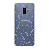 PrintiFy Samsung Galaxy S9 Plus ile Uyumlu 1mm Slim Fit Water Color 3 Baskılı Şeffaf Kılıf