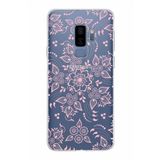 PrintiFy Samsung Galaxy S9 Plus ile Uyumlu Kapak Nostalji Desen - C Tasarımlı 1mm Fit Şeffaf Silikon Kılıf
