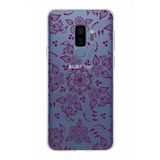 PrintiFy Samsung Galaxy S9 Plus ile Uyumlu Kapak Nostalji Desen - F Tasarımlı 1mm Fit Şeffaf Silikon Kılıf