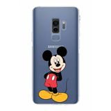 PrintiFy Samsung Galaxy S9 Plus Uyumlu Kamera Korumalı Kapak Mickey Mouse B Tasarımlı Şeffaf Kılıf