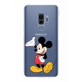 PrintiFy Samsung Galaxy S9 Plus Uyumlu Kamera Korumalı Kapak Mickey Mouse C Tasarımlı Şeffaf Kılıf