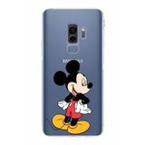 PrintiFy Samsung Galaxy S9 Plus Uyumlu Kamera Korumalı Kapak Mickey Mouse D Tasarımlı Şeffaf Kılıf