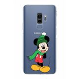 PrintiFy Samsung Galaxy S9 Plus Uyumlu Kamera Korumalı Kapak Mickey Mouse G Tasarımlı Şeffaf Kılıf