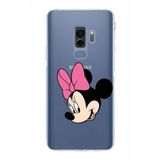 PrintiFy Samsung Galaxy S9 Plus Uyumlu Kamera Korumalı Kapak Minnie Mouse B Tasarımlı Şeffaf Kılıf