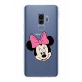 PrintiFy Samsung Galaxy S9 Plus Uyumlu Kamera Korumalı Kapak Minnie Mouse C Tasarımlı Şeffaf Kılıf