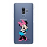 PrintiFy Samsung Galaxy S9 Plus Uyumlu Kamera Korumalı Kapak Minnie Mouse D Tasarımlı Şeffaf Kılıf