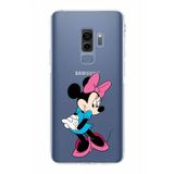 PrintiFy Samsung Galaxy S9 Plus Uyumlu Kamera Korumalı Kapak Minnie Mouse F Tasarımlı Şeffaf Kılıf