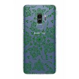 PrintiFy Samsung Galaxy S9 Plus Uyumlu Kamera Korumalı Kapak Nostalji Desen A Tasarımlı Şeffaf Kılıf