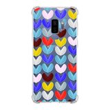 PrintiFy Samsung Galaxy S9 Plus Uyumlu Water Color 1 Baskılı Şeffaf Köşe Korumalı Antişok Kılıf