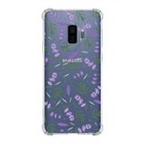 PrintiFy Samsung Galaxy S9 Plus Uyumlu Water Color 3 Baskılı Şeffaf Köşe Korumalı Antişok Kılıf