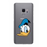 PrintiFy Samsung Galaxy S9 Uyumlu Kamera Korumalı Kapak Donald Duck B Tasarımlı Şeffaf Kılıf