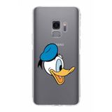 PrintiFy Samsung Galaxy S9 Uyumlu Kamera Korumalı Kapak Donald Duck F Tasarımlı Şeffaf Kılıf