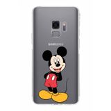 PrintiFy Samsung Galaxy S9 Uyumlu Kamera Korumalı Kapak Mickey Mouse B Tasarımlı Şeffaf Kılıf